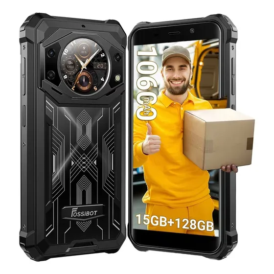 Fossibot F101 Pro Dual SIM 128 GB Negro 8 GB RAM