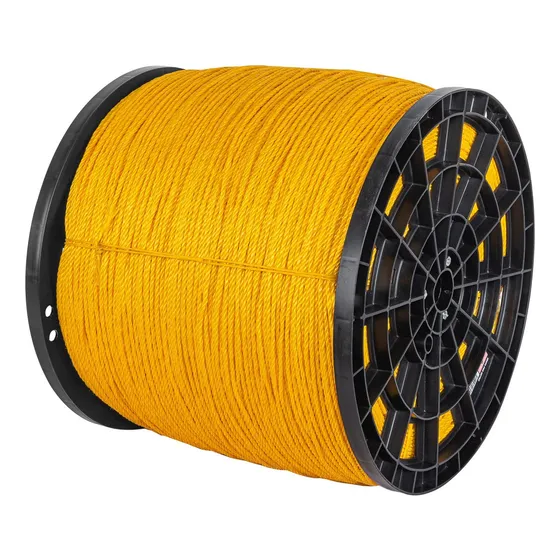 Metro De Cuerda Amarilla De 4 Mm En Rollo De 2,380 M, 40174