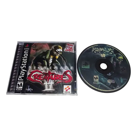 Nightmare Creatures 2 Playstation Playstation Mídia Preta