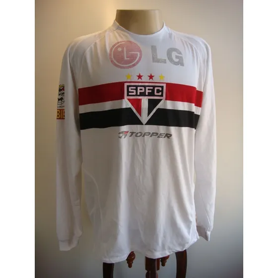 Camisa Futebol São Paulo Sp Topper ( 2005) Usada Jogo 3561
