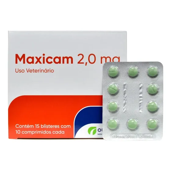 Maxicam 2,0mg - 1 Cartela Avulsa C/ 10 Comprimidos + Bula