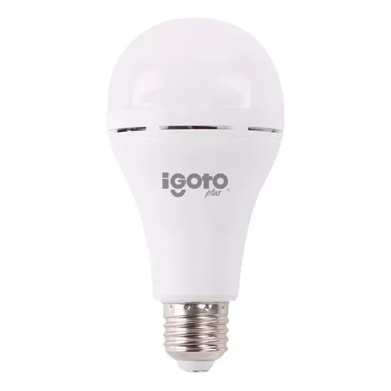 Bombillo Led Emergencia Recargable 9w 6500k Luz Fria