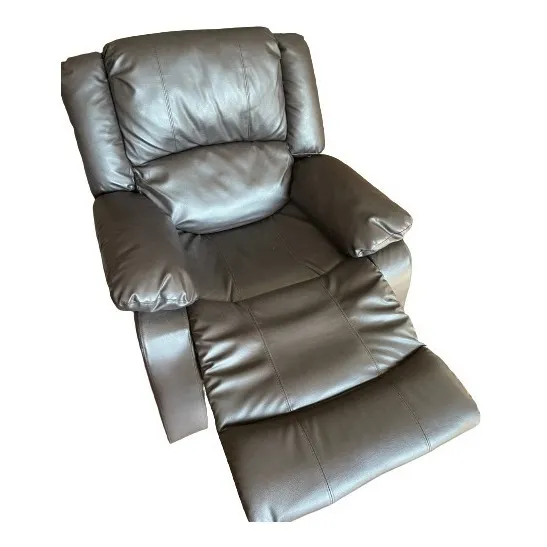 Sillón Reclinable Divino Cuero Sintético 1 Cuerpo
