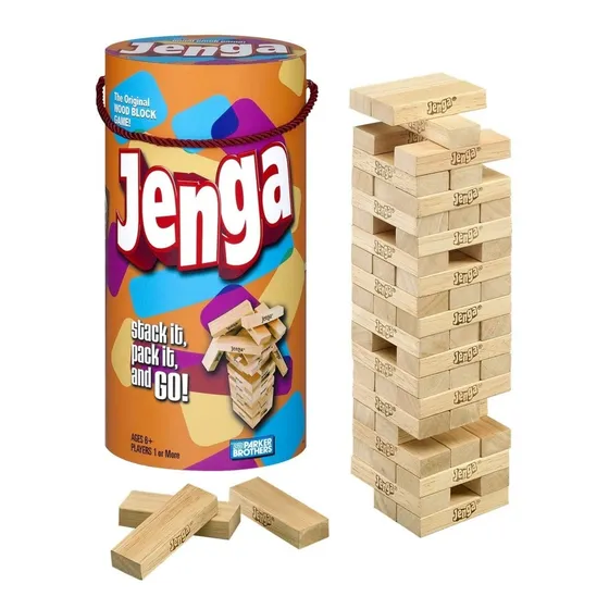 Hasbro Gaming ® Jenga Game Madera Juego De Mesa Dht