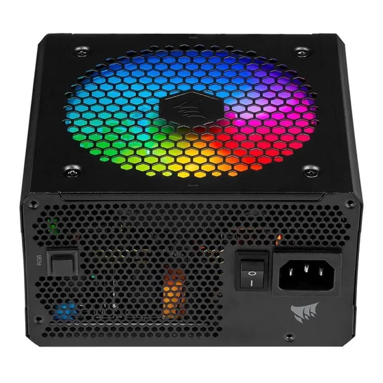 Fonte Corsair 750w Cx-f Rgb Modular 80 Plus Bronze Preta