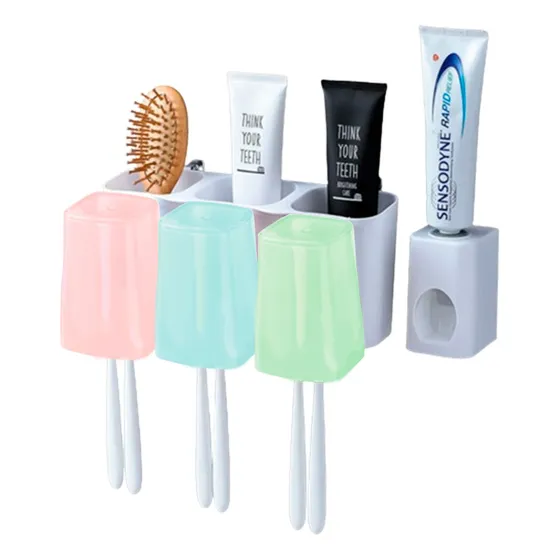 Portacepillo Dental Con Dispensador De Pasta