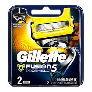 Cartuchos Para Máquina De Afeitar Gillette Fusion Proshield 2 Cartuchos Cartuchos Para Máquina De Afeitar Gillette Fusion Proshield 2 Cartuchos
