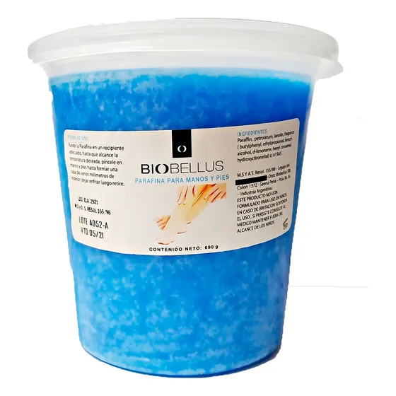 Parafina Para Manos Y Pies - Biobellus 690g Tpo