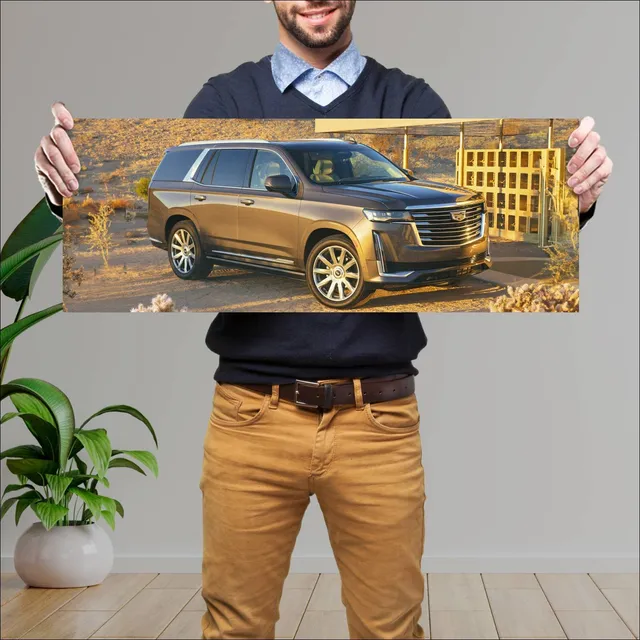 Cuadro 30x80cm Auto 2021 Cadillac Escalade Auto 67