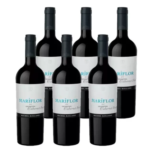Vinho Argentino Mariflor Cabernet Franc Malbec / Cx 6 Un.