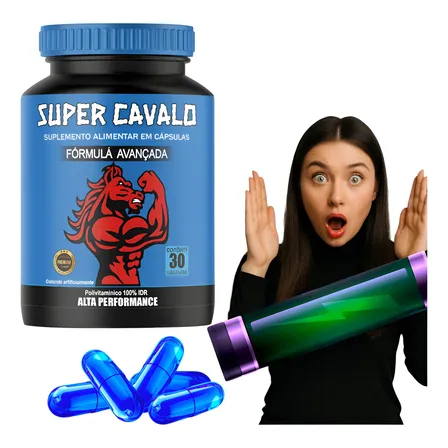 Super Cavalo Premium - Aumento E Potência Masculina Sem Sabor
