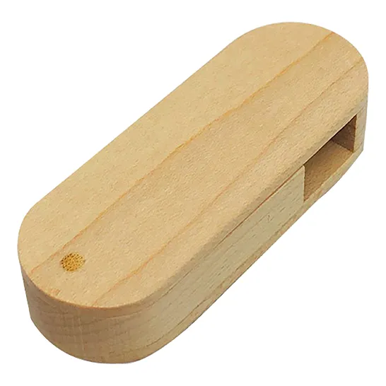 Usb Giratoria/madera Forest 8gb Kit 100 Pza