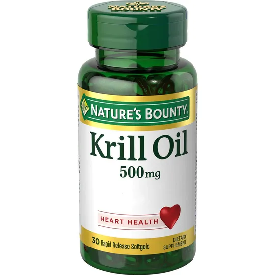 Suplemento Nature's Bounty, Aceite De Krill, Salud Cardíaca,