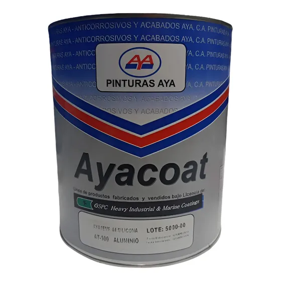 Pintura Aluminio Alta Temperatura Hasta 500° 1200° F Aya