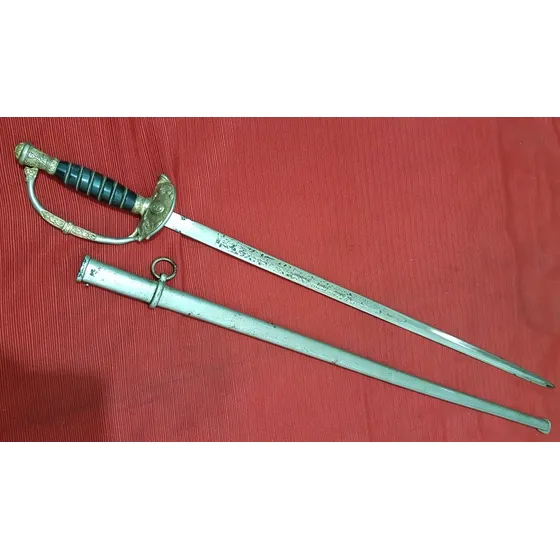 Oferta Sable Espada De Oficial Jefe Antigua 
