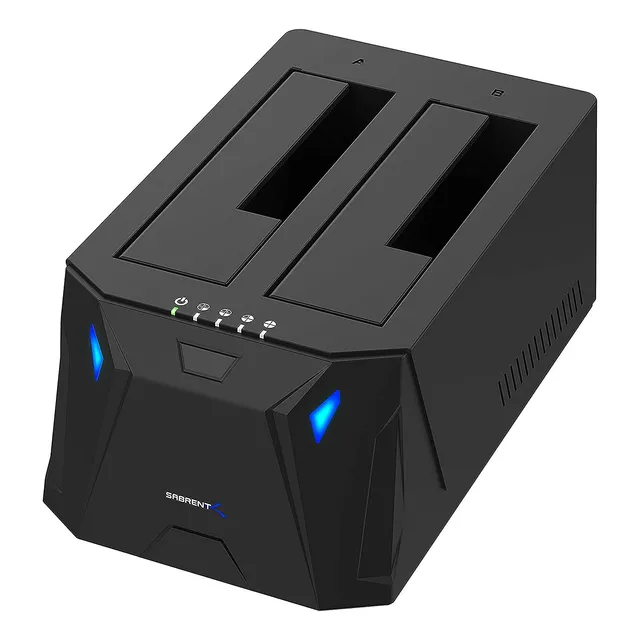 Sabrent Usb 3.0 A Sata I/ii/iii Dual Bay External Hard Dr...