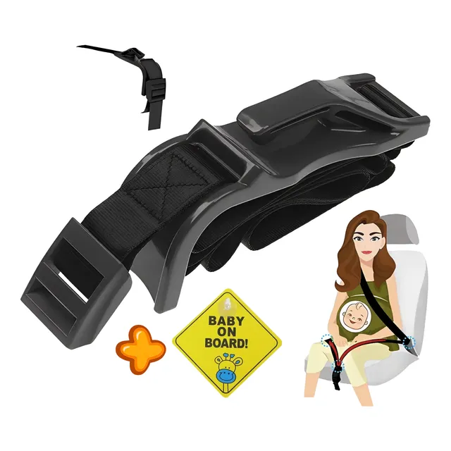 Cinturon De Seguridad Mujeres Embarazo Ajustable Calidad 10