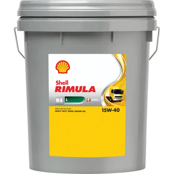 Aceite De Motor Shell Rimula R4 L 15w40 18,9 Litros