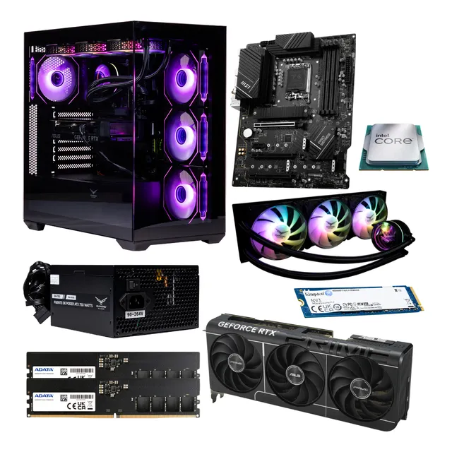 Computadora De Escritorio Na-0637n, Core I9, Rtx 5070ti, 2tb