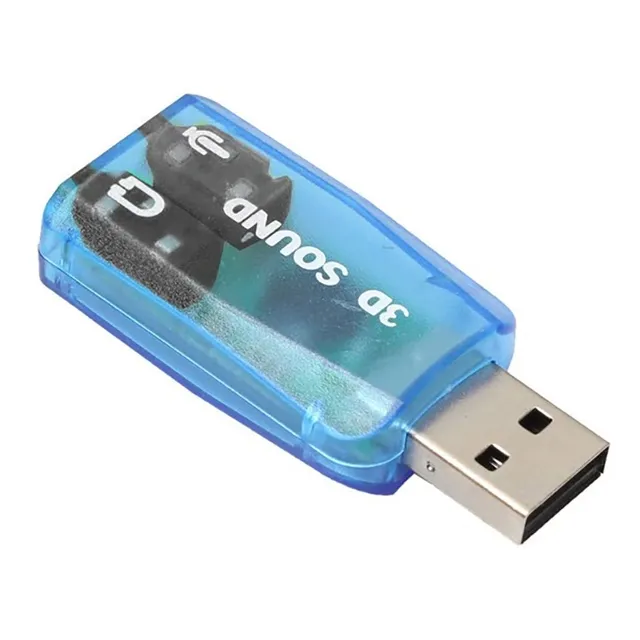 Tarjeta De Sonido Usb Audio 5.1 Canales Pc Laptop Digital 3d