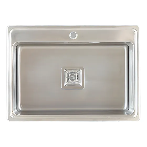 Bacha Cocina Encastrable 783e Acero Inox 60x42 - Mi Pileta
