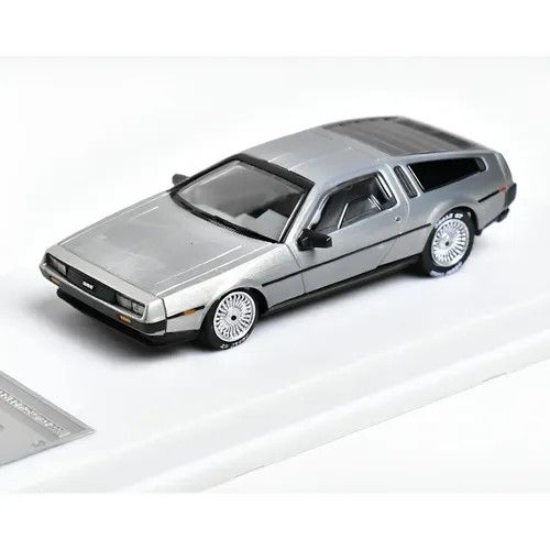 Miniatura Delorean Volta Para O Futuro Hot Wheels Elite 1/18