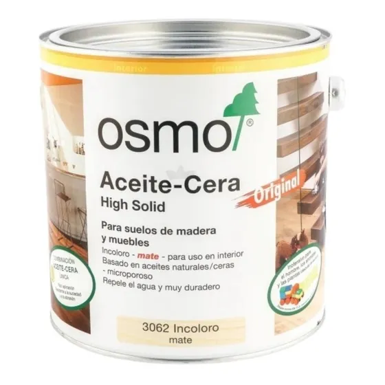 Osmo 3062 Aceite-cera Original Mate 2.5 Lt