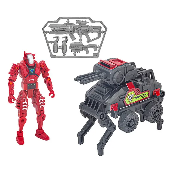 Figura Soldado Droide Con Tanque Transformable + Accesorios