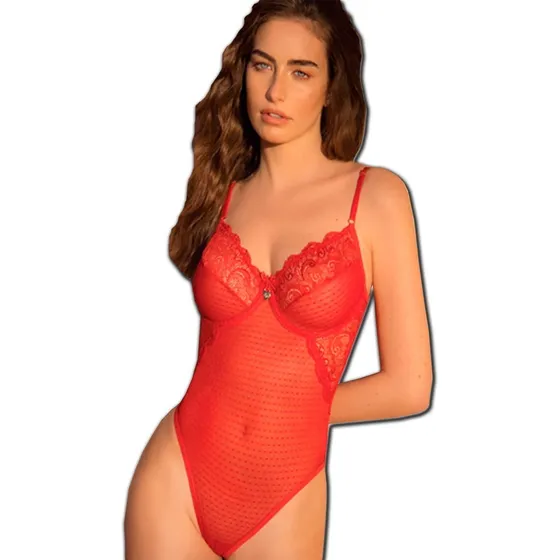 Melifera Art 4040 - Body C/aro Tul - Lenceria Vennus