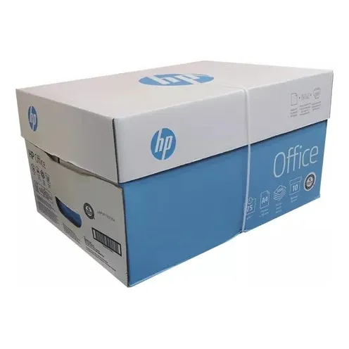 Resma De Hojas Tamaño Carta  Hp Por Caja De 10 Und