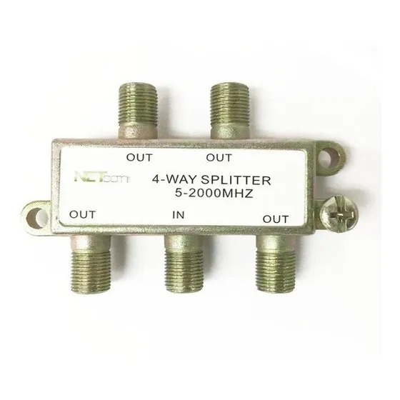 Splitter De 4 Vias 5-2000mhz Cable Coaxial