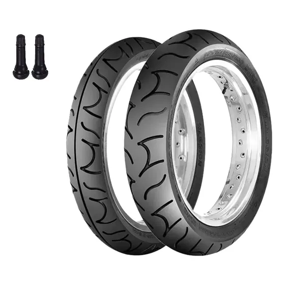 Par Pneu Maggion Sportissimo 130/70-17 E 100/80-17 Twister 