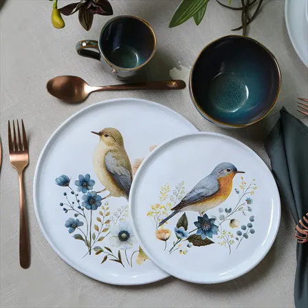 Aparelho De Jantar 16 Peças Bella E Oceano Porto Brasil Colorido Lisa