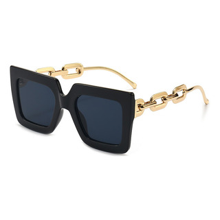 Gafas De Sol Con Cadena Cuadrada, Retro, Personalizadas, Est Gafas De Sol Con Cadena Cuadrada, Retro, Personalizadas, Est