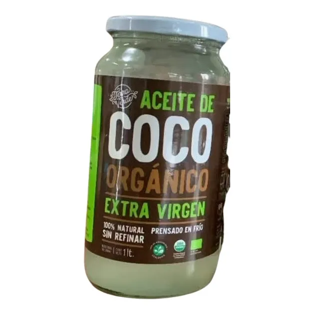 Aceite De Coco Organico 1ltro