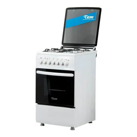 Cocina Combinada Tem Maia A Gas/eléctrica 3+1 Blanca Ehogar