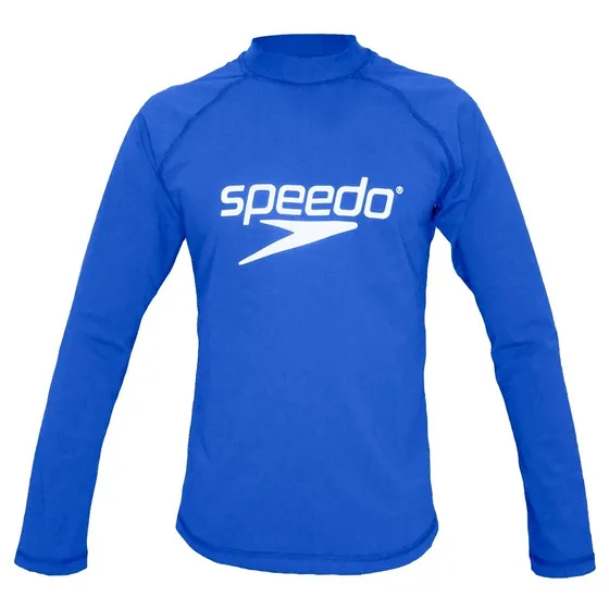 Camiseta De Baño De Manga Larga Surf Speedo Azul Marino
