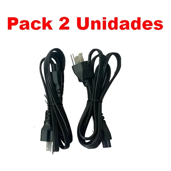 Cable  De Corriente 3 Pines Cargador Hp Dell Acer Sony