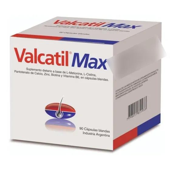 Valcatil Max 90 Capsulas