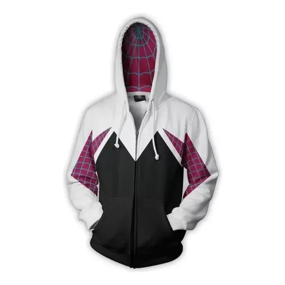 Chamarras Spider-woman Gwen Stacy Sudaderas Spider-gwen