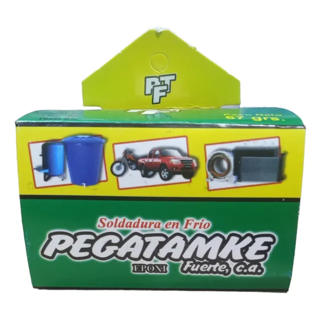 Pega Tanque Soldadura En Frio Extra Fuerte La Original 67grs