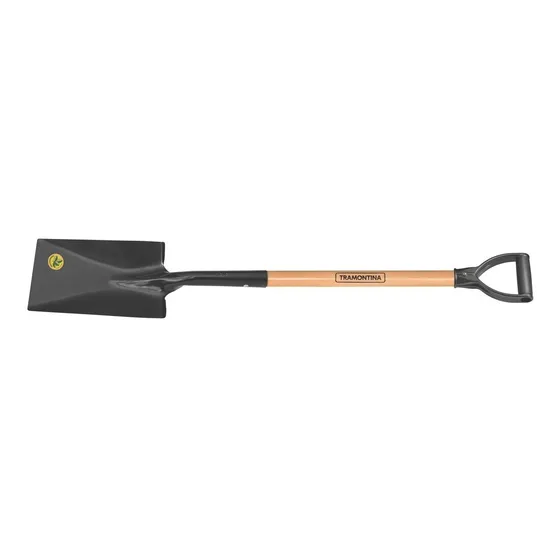 Pala Corte Recta Con Virol, Empuñadura De Pvc Tramontina