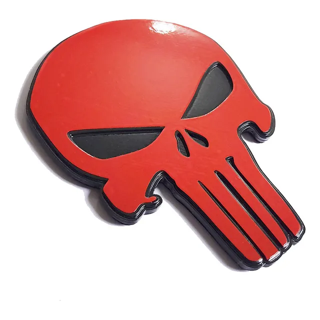 Emblemas Jeep Calavera Punisher Grand Cherokee Wrangler