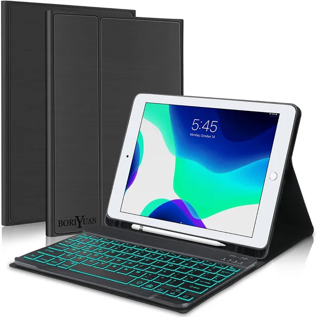 Boriyuan Funda iPad Mini 5 2019/iPad Mini 1 2 3 4 Teclado