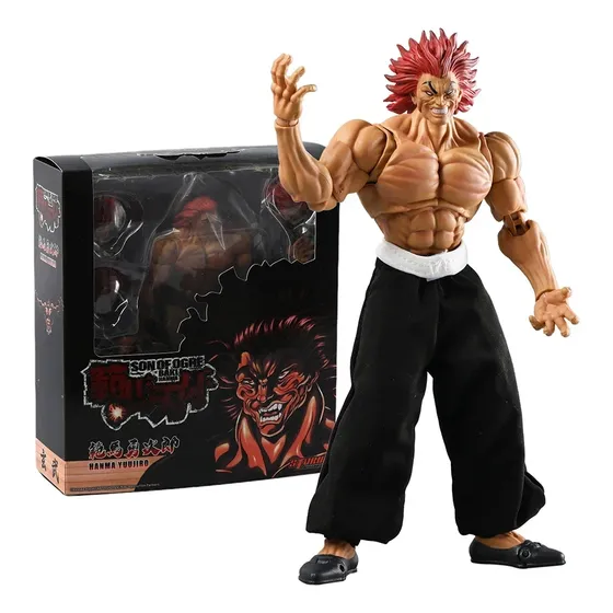 Figura De Acción De Juguete Hanma Yujiro Baki Grappler Ko St