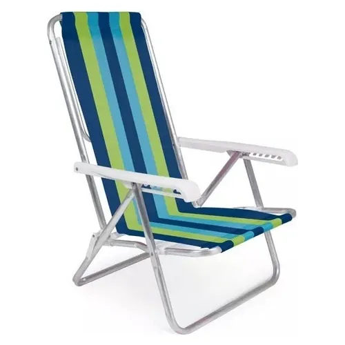 Reposera Playa Plegable Aluminio Mor 8 Posiciones Tienda Max