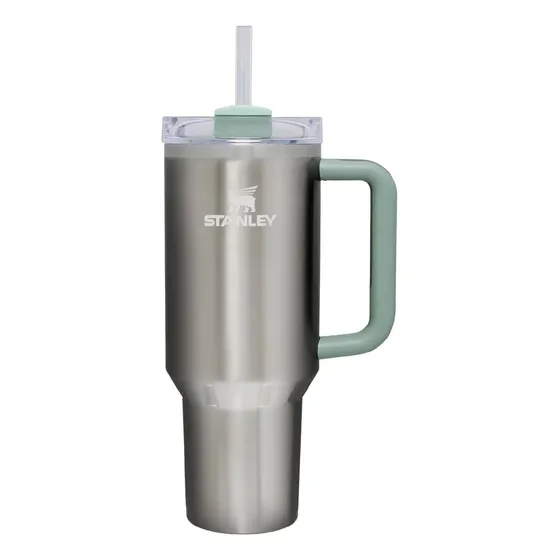 Vaso térmico Stanley The Adventure Quencher Tumbler Color Acero 1.18L