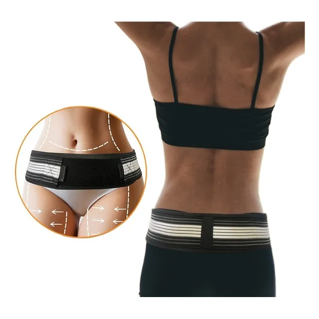 Cinturón Abdominal Ciática Soporte Aliviar El Dolor Espalda