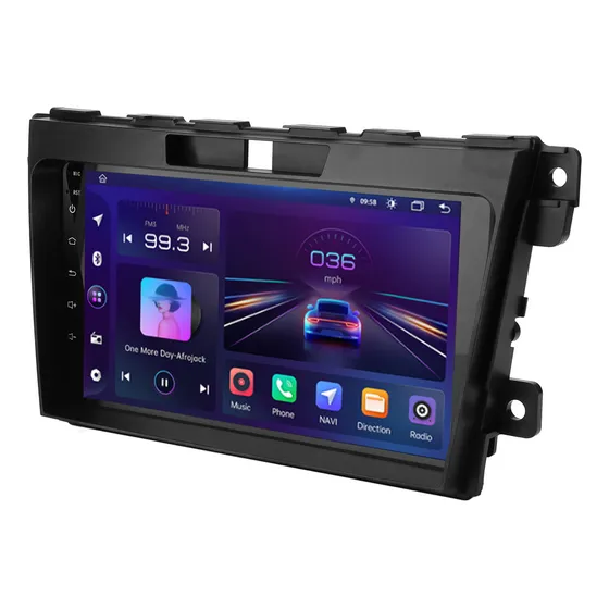 Player De Vídeo Automotivo, Rádio De 9 Polegadas, Mãos
