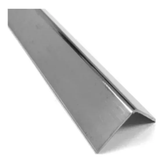 Kit 6 Cantoneira L De 1 Polegada 25x25mm Barra De 1 Metro 
